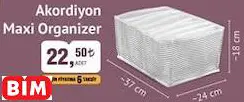 AKORDİYON MAXİ ORGANİZER